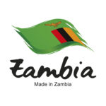 Made,In,Zambia,Handwritten,Flag,Ribbon,Typography,Lettering,Logo,Label